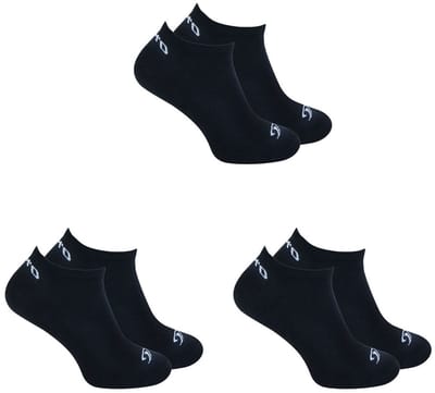 O'Neill - 6-Pack - Sportieve Sneakersokken - Katoen - met Logo - Heren / Dames - zwart - 39-42 - 730003