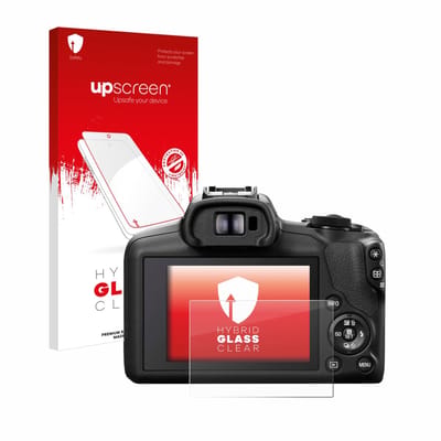 upscreen - Screenprotector voor Canon EOS R100 - Folie Beschermfolie Beschermglas transparant