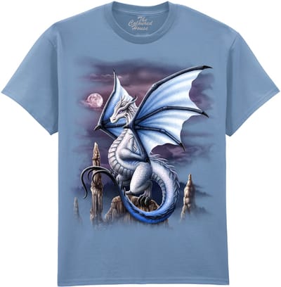 Draak Violet Dragon The Coloured House T-shirt M