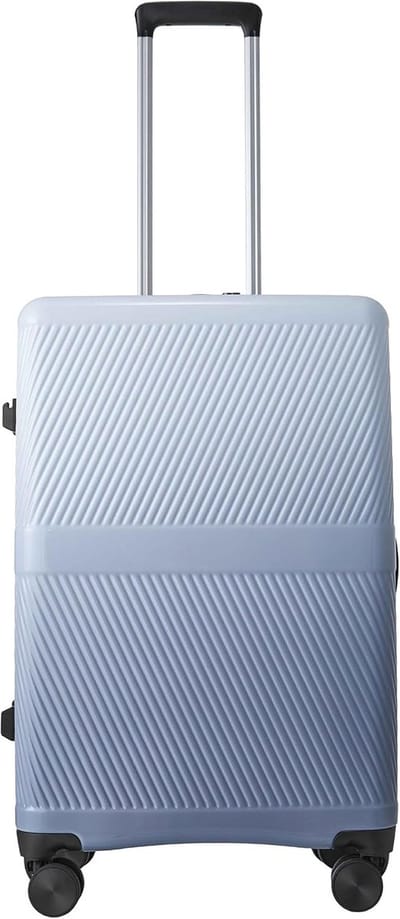 Reis Koffer - Harde Trolley - Weekend Weg - 360 Graden Wielen - 24 Inch - Grijs