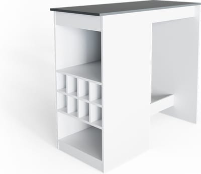 Vicco Ross Bartafel – 115 x 50 cm Wit/antraciet