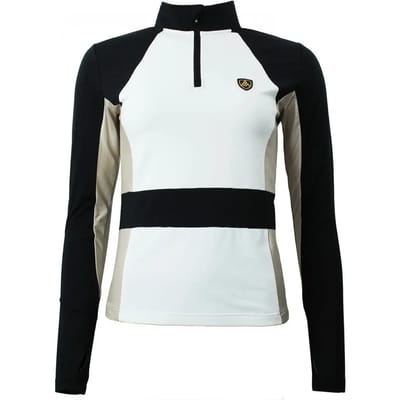 Dames t-shirt 1st skin met ritssluiting Peak Mountain