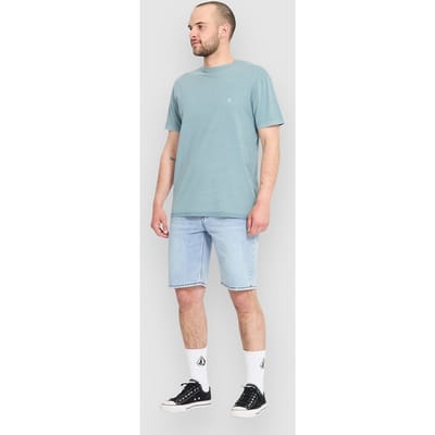 Volcom Solver Denim Korte Broek blauw