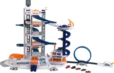 Klein Toys - Mercedes parkeergarage - schaal 1:64 - 5 parkeer niveaus