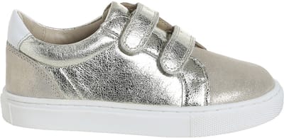 Vertbaudet Leren kindersneakers met klittenband, kleutercollectie