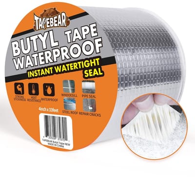 Waterdichte Aluminiumfolie Butyl Tape - Afdichtingsband voor Dak, Boot en Leiding Reparatie