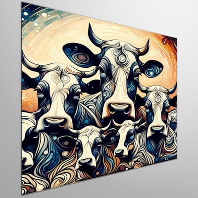 Kunstprint | Wanddecoratie | Dibond | 50 × 50 cm