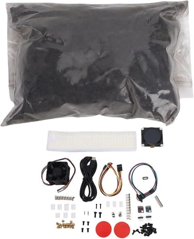 Luchtreiniger 3D-printer - Luchtfilter Systeem - Verbeter printkwaliteit - Realtime luchtmonitoring - 16x10x9 cm - Zwart