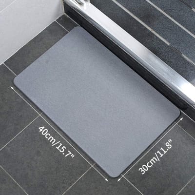 absorberende badmat, toegangsdeurmat, huishoudelijke badkamer, duurzame mat, doucheruimte, badkamer antislip mat