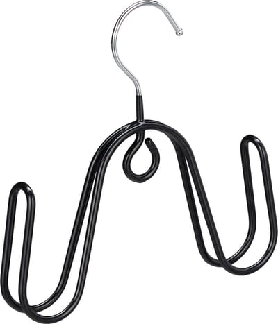 Relaxdays schoenen organizer - set - schoenenhanger - hanger voor schoenen - opbergsysteem - zwart