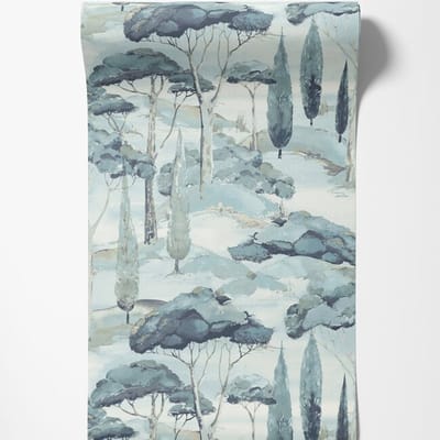 Dutch Wallcoverings - Arcadia- Canopy blauw - A69203