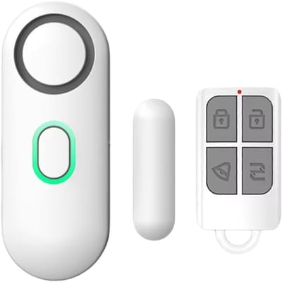 Slimme Deur Sensor - Raam Alarm - Huis Beveiliging - 120dB Alarm Geluid - 20x10x5cm - Wit