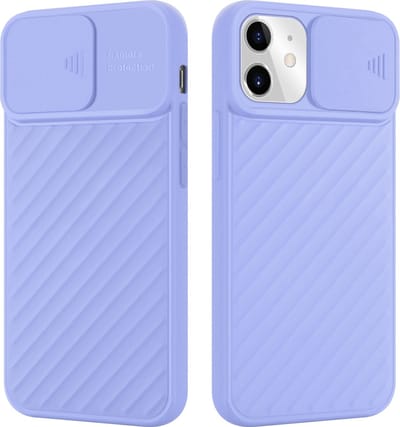 Cadorabo Hoesje geschikt voor Apple iPhone 11 in Mat Paars - Beschermhoes van flexibel TPU-silicone en met camerabescherming Case Cover Etui