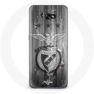 Coque maniacase pour Samsung Galaxy A3 2017 slb benfica fond gris noir