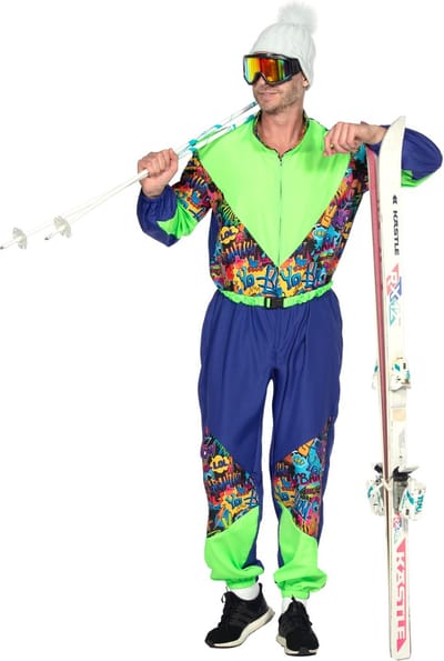 Skipak Heren Retroprint Lolyo - Maat M