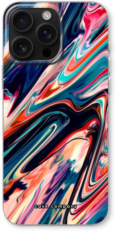 Case Company® - Hoesje geschikt voor iPhone 16 Pro Max hoesje - Quantum Being - Soft Cover Telefoonhoesje - Bescherming aan alle Kanten en Schermrand