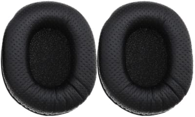 SPHProducts - Oorkussens Vervanging - Hoofdtelefoon Accessoires - Zwart - Lederen Foam - Geluidsisolatie - Geschikt voor 7506, V6, CD900ST