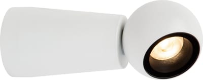 Lucide IPSOS - Wandlamp Badkamer - LED - 1x6W 2700K - IP54 - Wit
