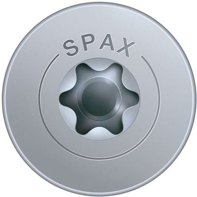 Achterwandschr Spax Deeldr Vernikkeld Pk Tx20 4.0X34 - 200 stuks