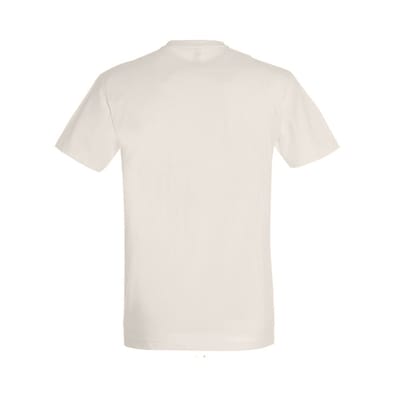 SOLS Heren Keizerlijke Zwaargewicht T-Shirt met korte mouwen (Gebroken wit)