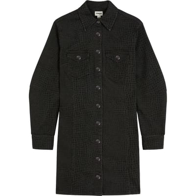 Jeanshemd jurk met lange mouwen voor dames Wrangler Barrel