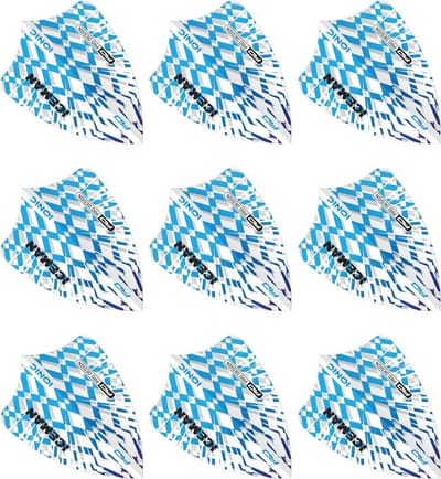 Dart Flights Freestyle Set - 9 Stuks voor Hoge Precisie en Snelheid