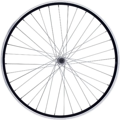 Achter dubbelwandig aluminium wiel met 36 spaken naaf freewheel P2R