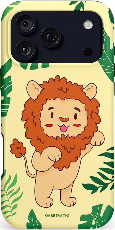 Casetastic hoesje geschikt voor Apple iPhone 17 Pro Max - MagSafe - Dubbellaagse bescherming - Brulknuffel - Fashion Case - Crème Groen Terracotta