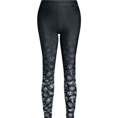 Gothicana by EMP - Gothic Legging - The Void - S tot XL - voor Vrouwen - zwart