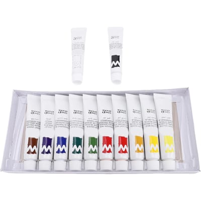 Set de Peinture Aquarelle 12ml Tubes de Peinture Multi-couleurs Professionnels pour Artistes et Débutants 12 Couleurs