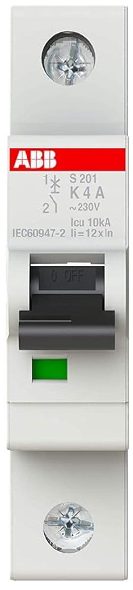 Installatieautomaat - Zekeringautomaat - Elektrische beveiliging - 6 KA schakelvermogen - 1 Pool