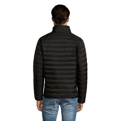 SOLS Heren Ride Light gewatteerd jack (Zwart)