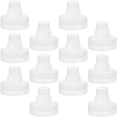 12 Pcs Wijnkurken Baraccessoires voor Cocktaildrankjes - Glazen Flesstopper, Wijnfles Stopper en Bruiloft Decoratie met Silica Gel