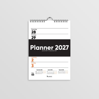 Huurdies® weekkalender - A5