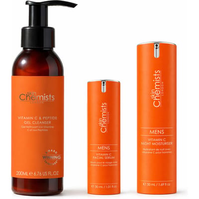 skinChemists Vitamine C-routineset voor een stralende huid, voor mannen