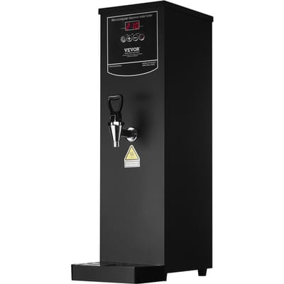 Chauffe-eau Commercial, Distributeur d'Eau Chaude Électrique avec Tube Chauffant en Acier Inoxydable 316, Chauffage Rapide Étape par Étape 1500W 50L par Heure d'Eau Chaude