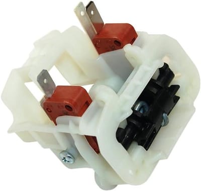 Vaatwasser Deurslot - Sluiting Deur - Vaatwasser Reparatie - Origineel Vervangingsonderdeel - 7 x 5 x 5 cm - Wit