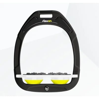 Ultra Grip Platte Beugels Zwart/Wit/Geel Flex-On Green Composite