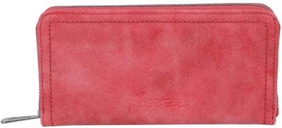 Fritzi aus Preußen portemonnee Nicky Vintage Wallet Dark Red (rood)paars