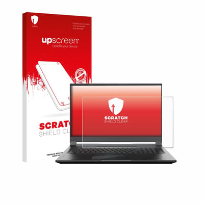 upscreen - Screenprotector voor Gigabyte AORUS 17 2024 - Folie Beschermfolie transparant