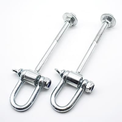 Schommelbevestiging 120 mm x M12 - Set van 4 voor Tuinschommels, Wand- en Plafondhaken