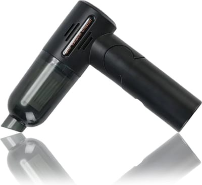 AERBES - Auto Stofzuiger Draadloos - Opvouwbaar handvat - Handstofzuiger USB Oplaadbaar - Kruimeldief Zakloos - Krachtige Zuigkracht - Compact