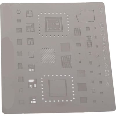 Telefoon CPU BGA Reballing Stencil Reball Rework Sjabloon Scherm voor IPhone 11 Pro Max gray