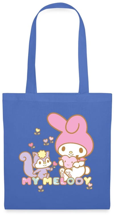 My Melody Plukt Hartbloemen Met Risu Tas Van Stof Schoudertas