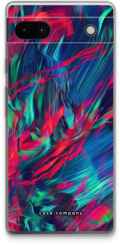 Case Company® - Hoesje geschikt voor Google Pixel 6a hoesje - Pilgrims Of The Sea - Soft Cover Telefoonhoesje - Bescherming aan alle Kanten en Schermrand