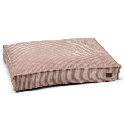 Designed by Lotte Ribbed - Hondenkussen - Roze - 100x70x15 cm