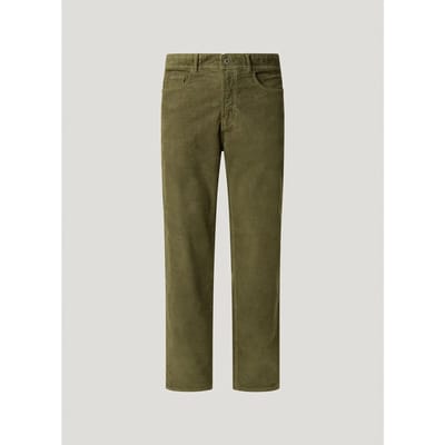 Pepe Jeans Slim Five Pockets Corduroy Broek Groen 30 Man