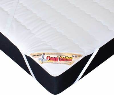 Cool Cotton Matrasbeschermer 70 x 200 cm - Verkoelende Matrastopper - 100% Puur Katoen - Ademend & Wasbaar op 60°