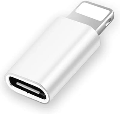 USB C naar Lightning - Wit - Usb C verloop naar Lightning 8 pin convertor