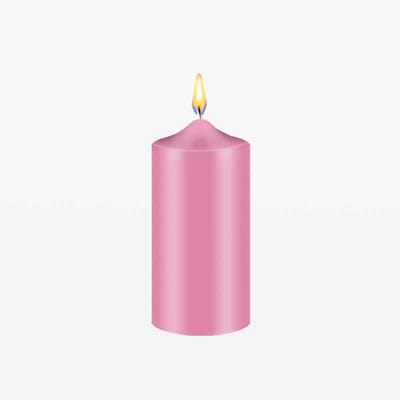 Pastel roze kaars kleurstof - 25 gr